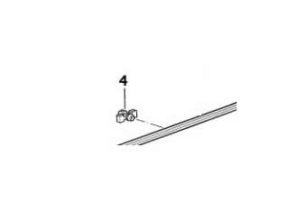 51131970679 - Body: Side Molding Clip for BMW Image