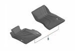 51472473488 - : G30/F90 Rubber Floor Liner Set - Front (LHD 48V) for BMW Image