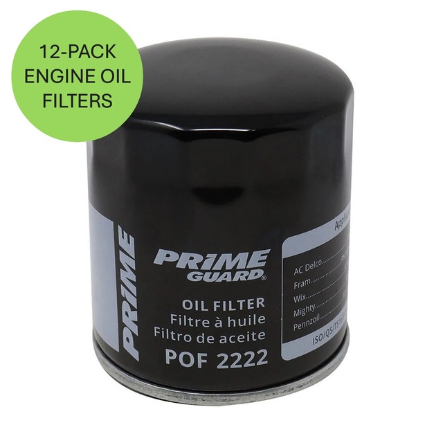 POF2222 - : 12-Pack Prime Guard POF2222 Premium Engine Oil Filters for Prime Guard Image