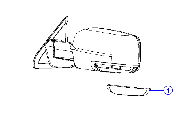 68232478AA - : Turn Signal Lamp, Right for Ram: 1500, 1500 Classic, 2500 Image