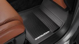 PT9080C16002 - Interior: Sequoia All Weather Floor Liners (7 passenger, w/ 2nd row ctr console) for Toyota: Sequoia Image