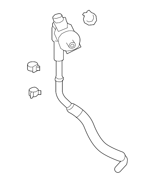 149121MG0B - Emission System: Hose Assembly for INFINITI: M35h, Q50, Q70 Image