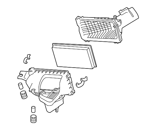 165004GA0B - Engine: Air Cleaner Assembly for INFINITI: Q50 Image