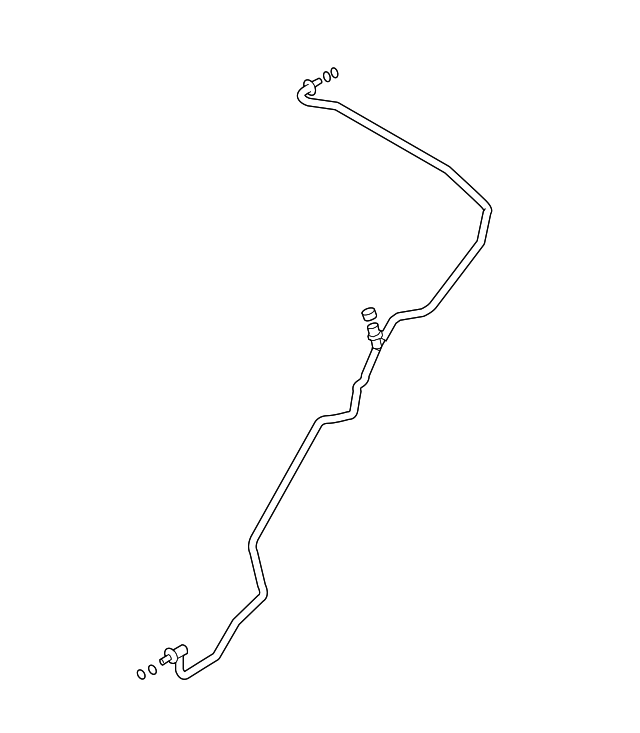 924403WK0A - HVAC: Liquid Line for INFINITI: EX35, EX37, G25, G35, G37, Q40, Q60, QX50 Image
