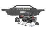10729 - : Front Bumper | Hybrid | 20" Blk DRL LED | Fits Toyota Tacoma 4WD (2016-2023) for Rough Country Image