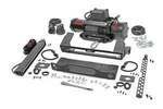 51095 - : High Winch Mount | All Models | 9500S | 20 Inch Black Single Row LED | Ford Bronco (21-25) for Rough Country Image