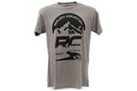 84095XL - : Rough Country T-Shirt | RC Mountains | Warm Gray | XL c for Rough Country Image