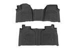 SM21613 - : Sure-Fit Floor Mats | FR &amp; RR | FR Over Hump | Crew | Fits Chevy/Fits GMC 1500/2500HD/3500HD (19-25) for Rough Country Image