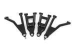93174BLK - : Black Aluminum Control Arms | 2" Forward Offset | Polaris Ranger XP 1000 for Rough Country Image