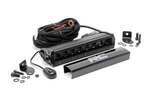 70718BL - : 8 Inch Black Series LED Light Bar | Single Row for Rough Country Image