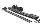 72730BLDRL - : 30 Inch Black Series LED Light Bar | Curved | Single Row | Cool White DRL for Rough Country Image
