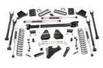 56041 - : 6 Inch Lift Kit | 4-Link | OVLD | M1 | Ford F-250/F-350 Super Duty 4WD (17-22) for Rough Country Image
