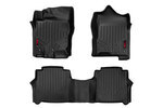 M81712 - : Floor Mats | FR &amp; RR | Crew Cab | Fits Nissan Titan (17-24)/Titan XD (16-24) for Rough Country Image