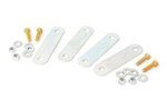 1152 - : Brake Line Bracket Kit | Fits Jeep Wrangler JK/Wrangler Unlimited  (2007-2018) for Rough Country Image