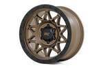 78170913 - : Rough Country 78 Series Wheel | Simulated Beadlock | Bronze/Black | 17x8.5 | 5x4.5 | +0mm for Rough Country Image