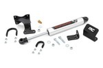 8731970 - : V2 Steering Stabilizer | Axle Bracket | 2-8 Inch Lift | Fits Jeep Wrangler JK/Wrangler Unlimited (07-18) for Rough Country Image