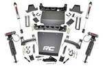 29857 - : 7 Inch Lift Kit | Bracket | Vertex/V2 Shks | Fits Chevy/Fits GMC 1500 (14-16) for Rough Country Image