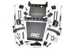 29130 - : 5 Inch Lift Kit | Bracket | Fits Chevy Silverado &amp; Fits GMC Sierra 1500 4WD (2014-2018 &amp; Classic) for Rough Country Image