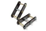 RC0274 - : Lift Shackles | YJ Stock |CJ RR 0.375 Inch | Fits Jeep CJ (76-86)/CJ 8 ScFits Rambler (81-85) for Rough Country Image