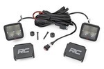 80062 - : LED Light Kit | Cowl Mount | 2" Spectrum Pair | Fits Jeep Gladiator JT/Wrangler JL (18-25) for Rough Country Image