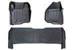 M51223 - : Floor Mats | FR &amp; RR | Depressed Pedal | Ford F-250/F-350 Super Duty (11-16) for Rough Country Image