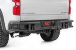 51219 - : Rear Bumper | Tubular | Chevy Silverado 1500 2WD/4WD (2019-2026) for Rough Country Image