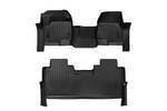 M51173 - : Floor Mats | FR &amp; RR | FR Bench | Ford F-250/F-350 Super Duty 2WD/4WD (17-25) for Rough Country Image