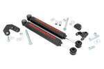 87308 - : Dual Steering Stabilizer | 2.5-6.5 Inch Lift | Fits Jeep Cherokee XJ/Comanche MJ/Wrangler TJ for Rough Country Image
