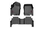 M80513 - : Floor Mats | FR &amp; RR | Crew Cab | Fits Nissan Frontier 2WD/4WD (2008-2021) for Rough Country Image