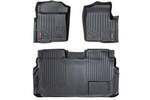 M51112 - : Floor Mats | FR &amp; RR | 2 Ret Hook | Ford F-150 2WD/4WD (2011-2014) for Rough Country Image