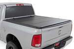 49319550 - : Hard Tri-Fold Flip Up Bed Cover | 5'7" Bed | Fits Ram 1500 2WD/4WD (2010-2018 &amp; Classic) for Rough Country Image