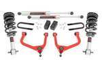 28840RED - : 3.5 Inch Lift Kit | Mono Leaf Rear | M1 Struts/M1 | Fits GMC Sierra 1500 2WD/4WD (2019-2025 &amp; Classic) for Rough Country Image