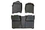 M20713 - : Floor Mats | FR &amp; RR | Crew Cab | Fits Chevy/Fits GMC 1500/2500HD (07-14) for Rough Country Image