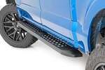 44005 - : RPT2 Running Board | Crew Cab | Black | Ford F-150/Lightning/F-250/F-350/Raptor (15-25) for Rough Country Image