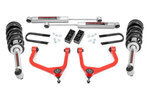 28231RED - : 3.5 Inch Lift Kit | N3 Struts | Rear Mono Leaf | Fits Chevy Silverado 1500 (22-24) for Rough Country Image