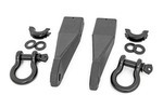 RS159 - : Tow Hook Brackets | D-Ring Combo | Fits GMC Sierra 2500 HD 2WD/4WD (2020-2025) for Rough Country Image
