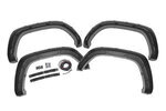AT116211D6 - : Fender Flares | Defender | 1D6 Silver Sky Metallic | Fits Toyota Tacoma (16-23) for Rough Country Image