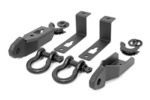 RS152 - : Tow Hook Brackets | D-Ring Combo | Ford Ranger 2WD/4WD (2019-2023) for Rough Country Image