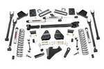 56071 - : 6 Inch Lift Kit | 4-Link | OVLD | D/S | V2 | Ford F-250/F-350 Super Duty (17-22) for Rough Country Image