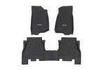 FF60112 - : Flex Fit Floor Mats | FR &amp; RR | 4 Door | Fits Jeep Wrangler Unlimited 4WD (18-25) for Rough Country Image