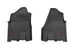 SM31431 - : Sure-Fit Floor Mats | Front Bucket | Crew | Fits Ram 2500/3500 2WD/4WD (2019-2025) for Rough Country Image