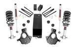 12440 - : 3.5 Inch Lift Kit | Cast Steel LCA | FR M1 | Fits Chevy/Fits GMC 1500 (14-18 &amp; Classic) for Rough Country Image
