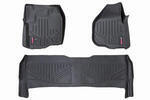 M51213 - : Floor Mats | FR &amp; RR | Raised FR Pedal | Ford F-250/F-350 Super Duty (12-16) for Rough Country Image