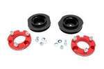 763RED - : 2 Inch Lift Kit | Red Spacers | Fits Toyota 4Runner 4WD (2003-2009) for Rough Country Image