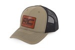 84119 - : Rough Country Hat | Black Mesh | Rough Country Patch | Brown/Leather - Richardson 112 for Rough Country Image
