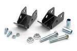 1185 - : Shock Relocation Brackets | Rear | Fits Jeep Wrangler TJ (97-06)/Wrangler Unlimited (04-06) for Rough Country Image