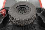 73110 - : Bed Mount Spare Tire Carrier | Fits Jeep Gladiator JT 4WD (2020-2024) for Rough Country Image