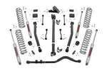 90930 - : 3.5 Inch Lift Kit | Adj LCA | FR D/S | Fits Jeep Wrangler JL Rubicon 4WD (18-23) for Rough Country Image