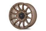 90180911 - : Rough Country 90 Series Wheel | One-Piece | Bronze | 18x9 | 8x170 | 0mm for Rough Country Image