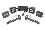 71080 - : LED Light Kit | Ditch Mount | 2" Black Pair | Spot | Fits Toyota Tacoma (16-23) for Rough Country Image